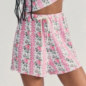 Love Shack Fancy Collab Shorts